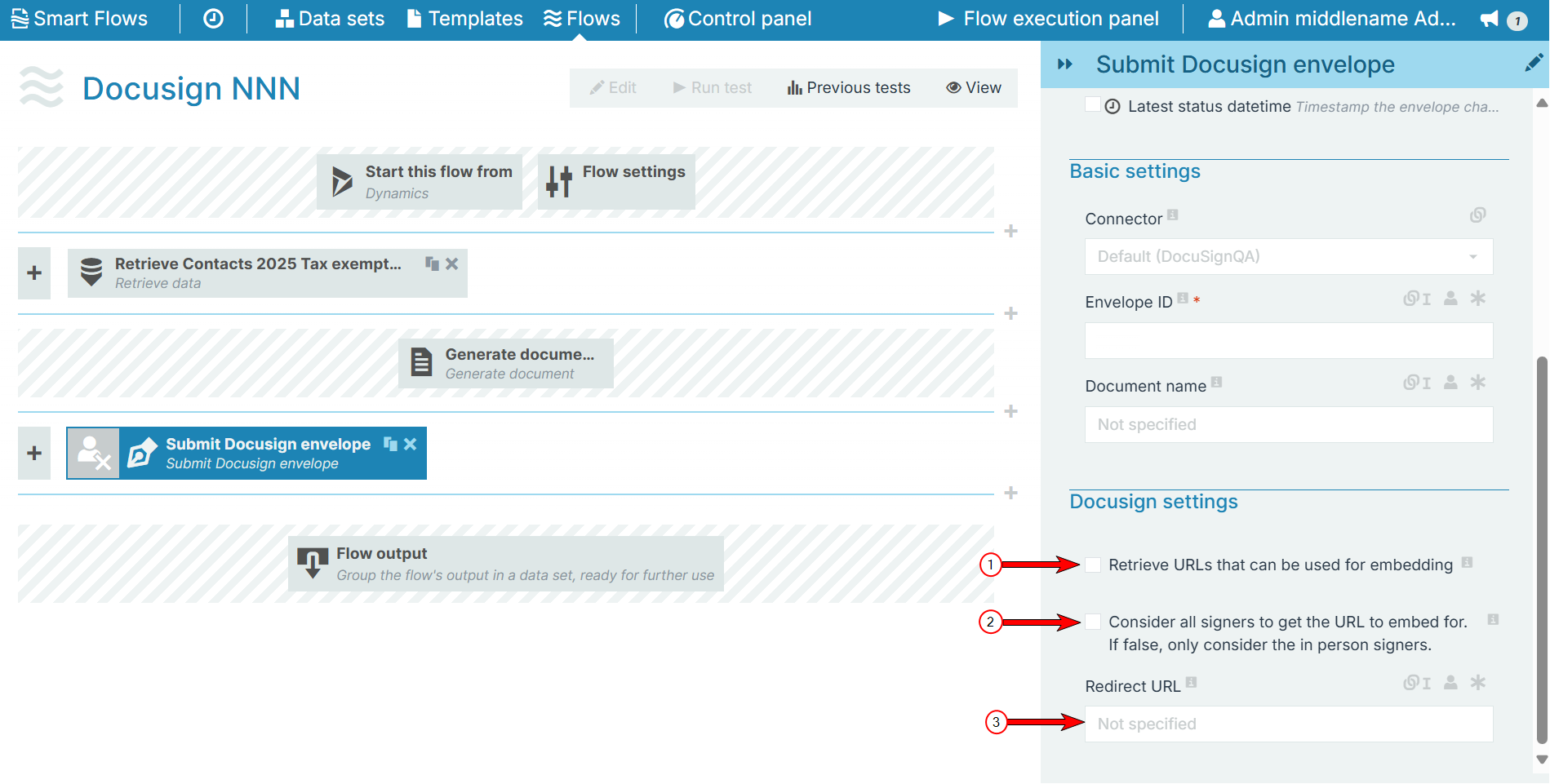 Docusign-settings-sde