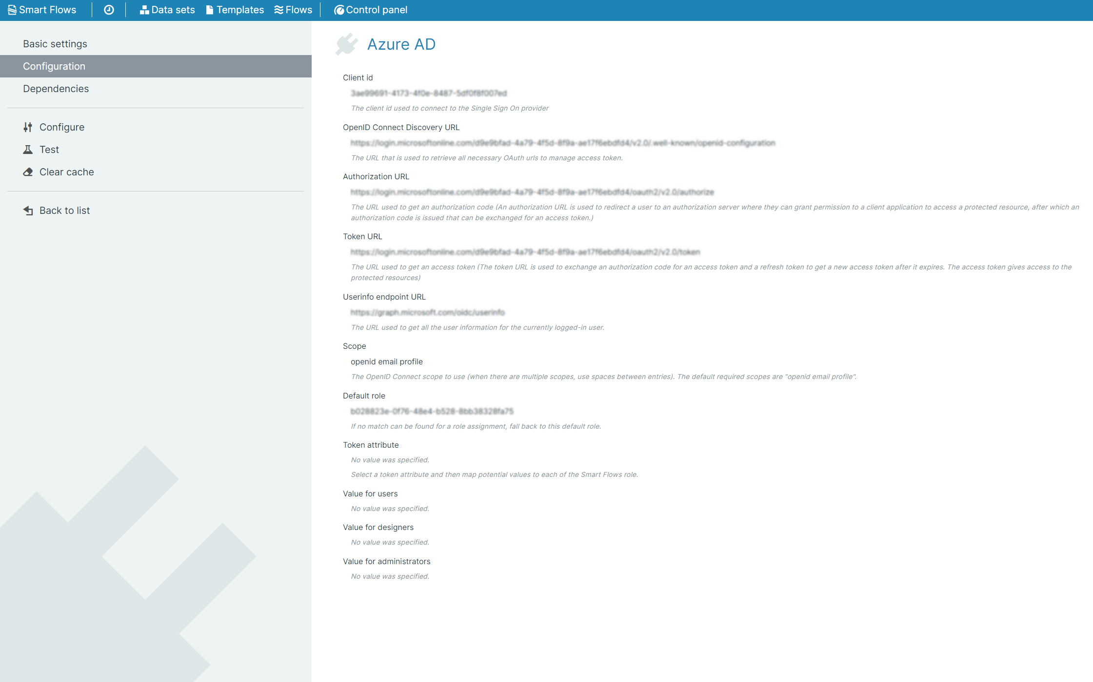 Single Sign-On Configuration