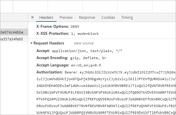 Matching fields and values for HTTP header requests